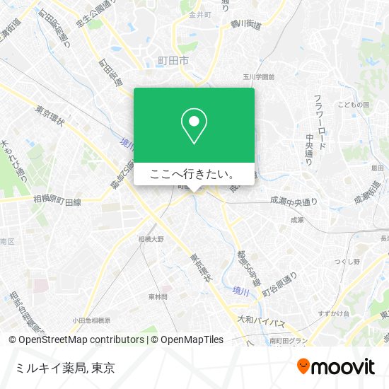 ミルキイ薬局地図