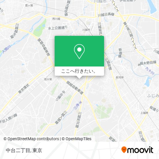 中台二丁目地図