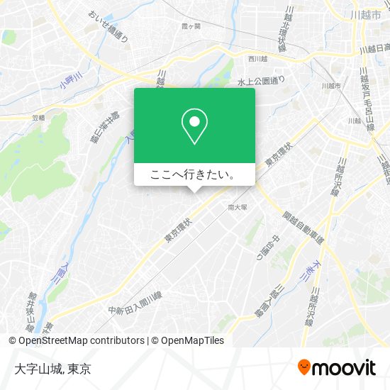 大字山城地図