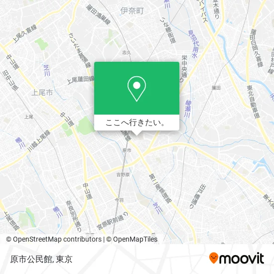 原市公民館地図