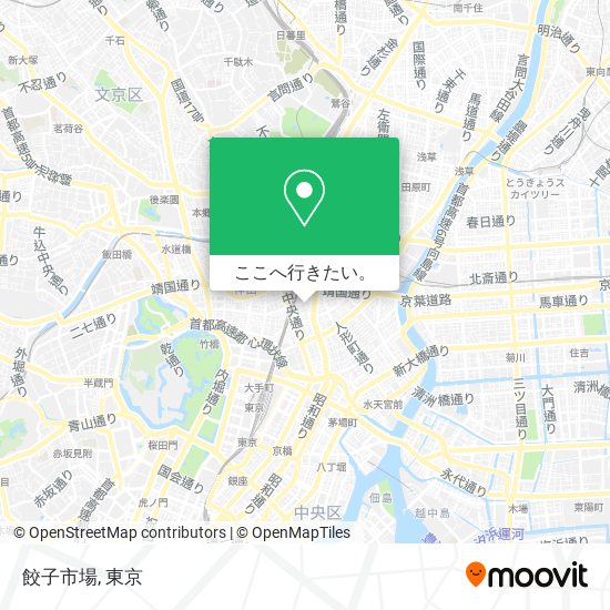 餃子市場地図