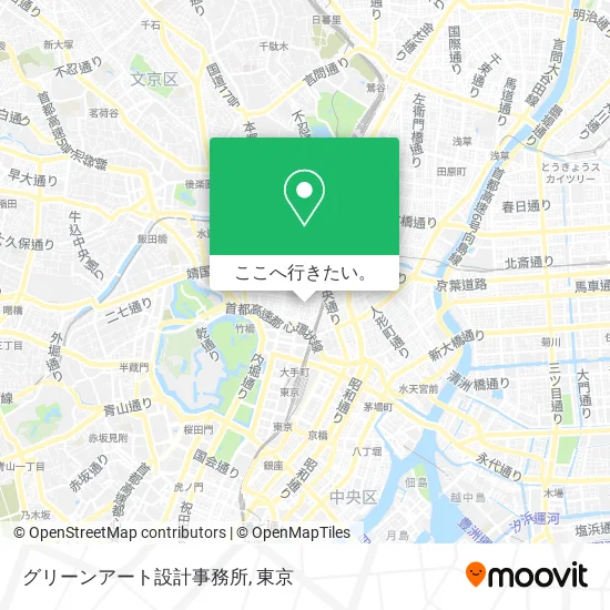 グリーンアート設計事務所地図