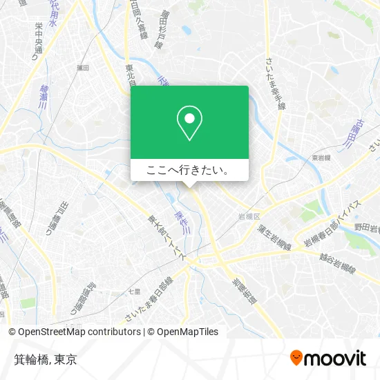 箕輪橋地図