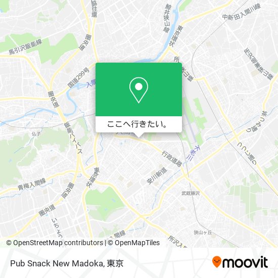 Pub Snack New Madoka地図