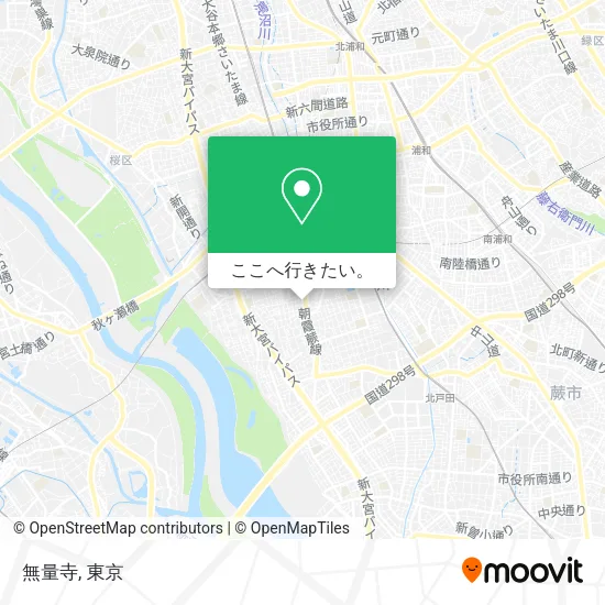 無量寺地図