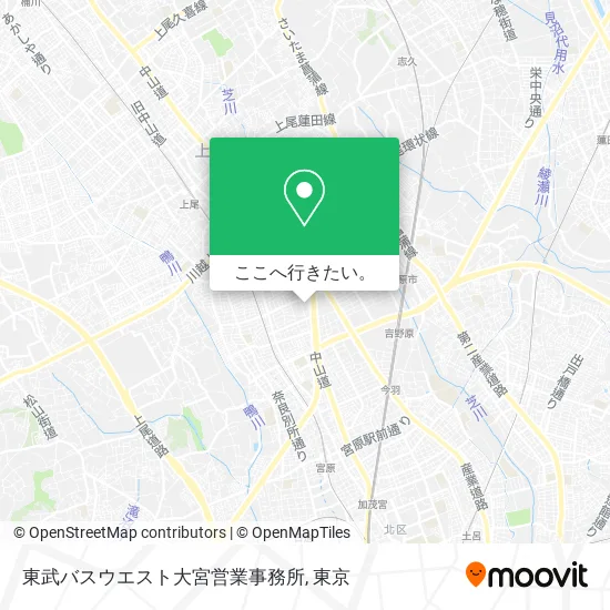 東武バスウエスト大宮営業事務所地図