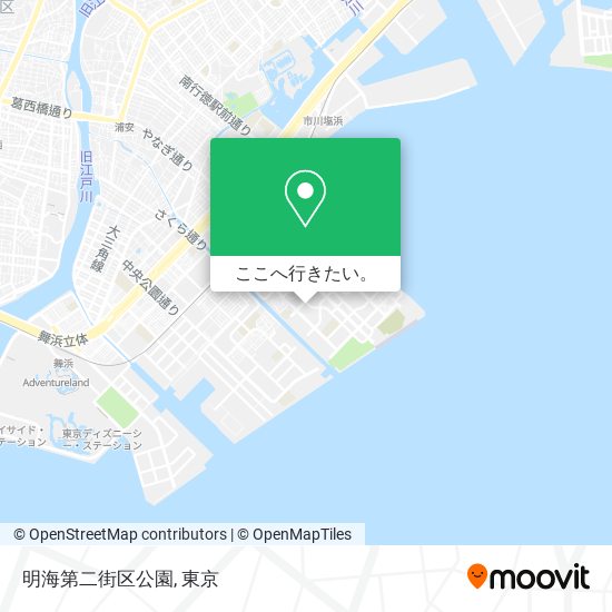 明海第二街区公園地図