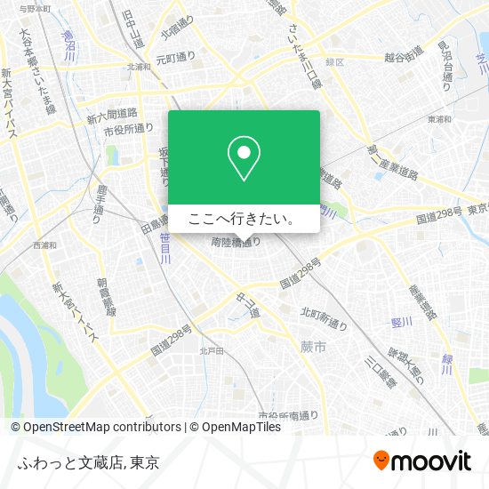 ふわっと文蔵店地図