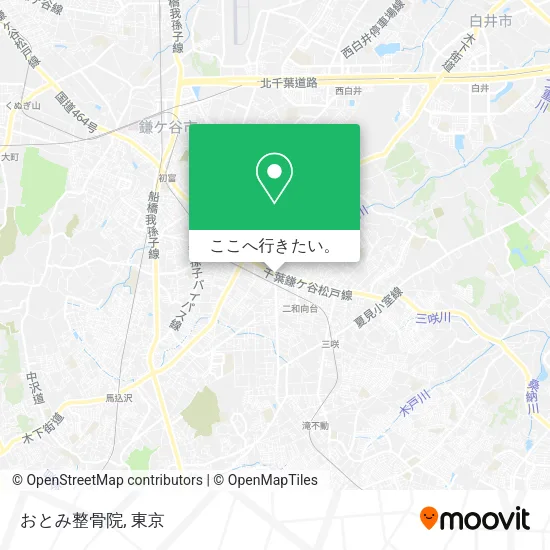 おとみ整骨院地図