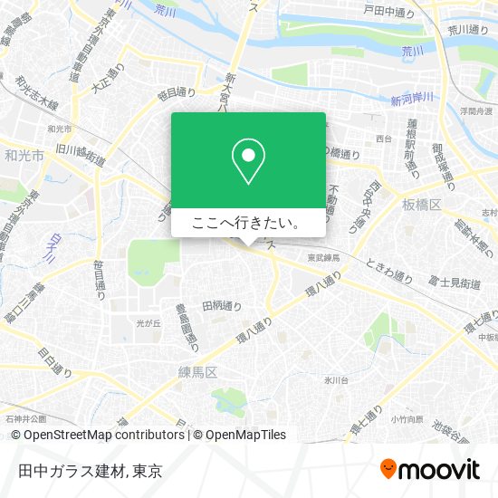 田中ガラス建材地図