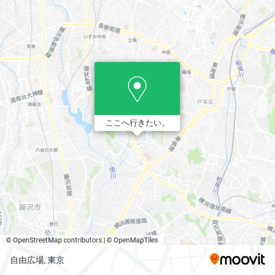 自由広場地図