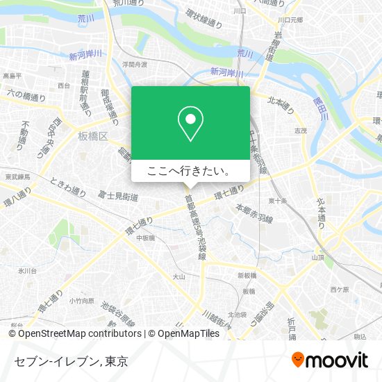 セブン-イレブン地図