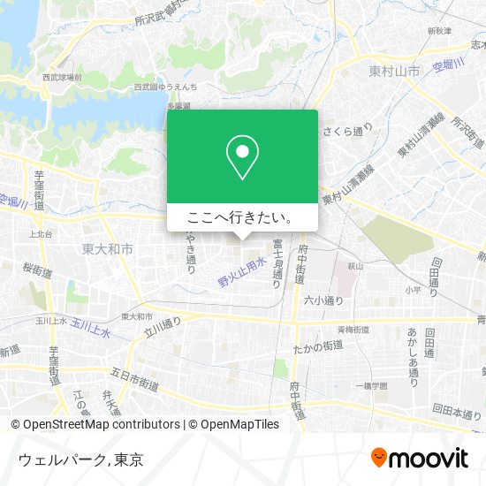 ウェルパーク地図