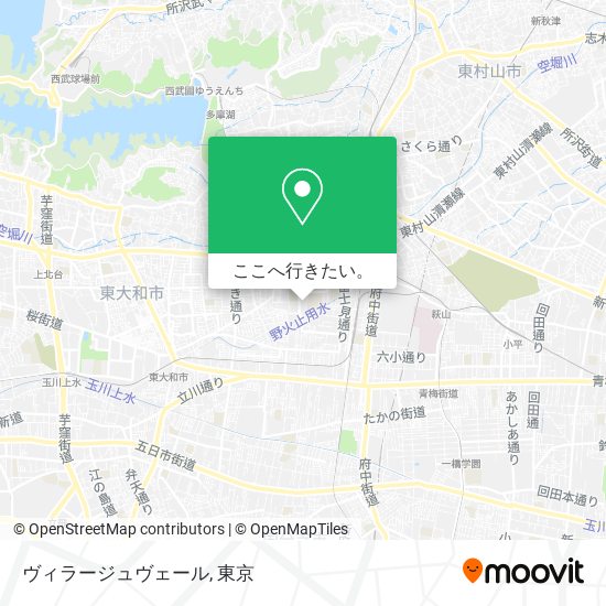 ヴィラージュヴェール地図