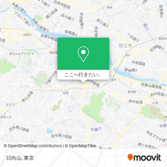 日向山地図