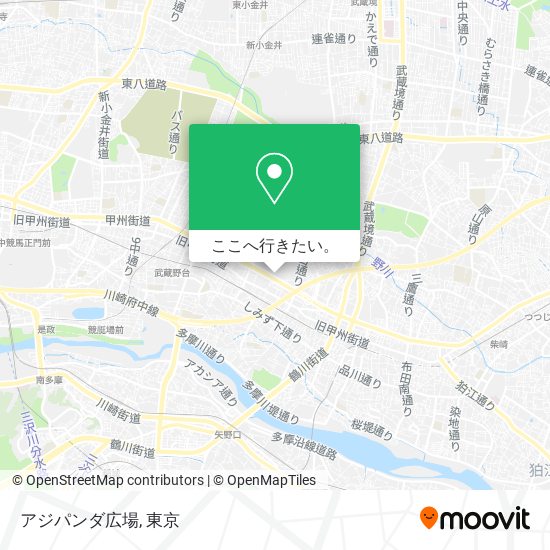 アジパンダ広場地図