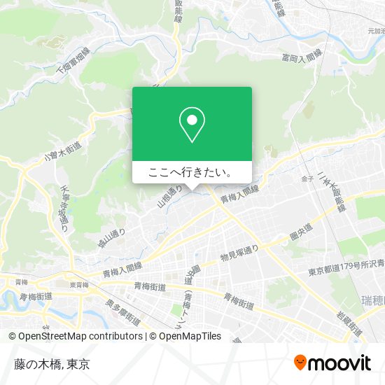 藤の木橋地図