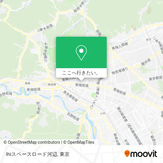 Ihiスペースロード河辺地図