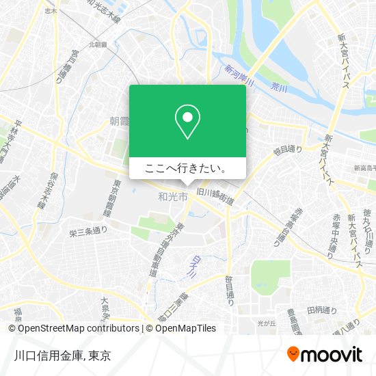 川口信用金庫地図