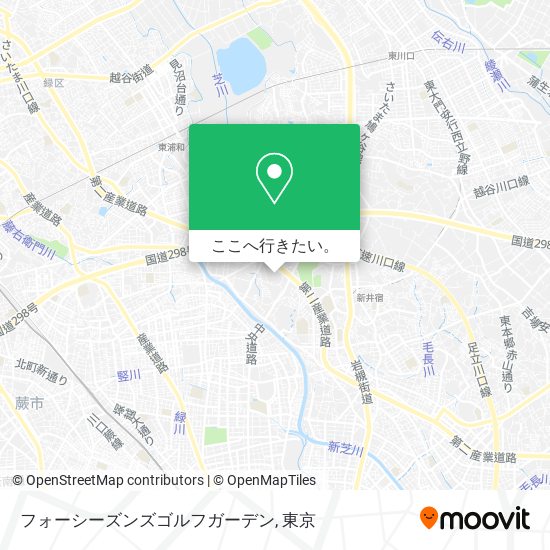 フォーシーズンズゴルフガーデン地図