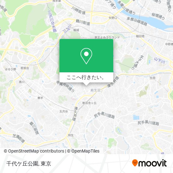 千代ケ丘公園地図