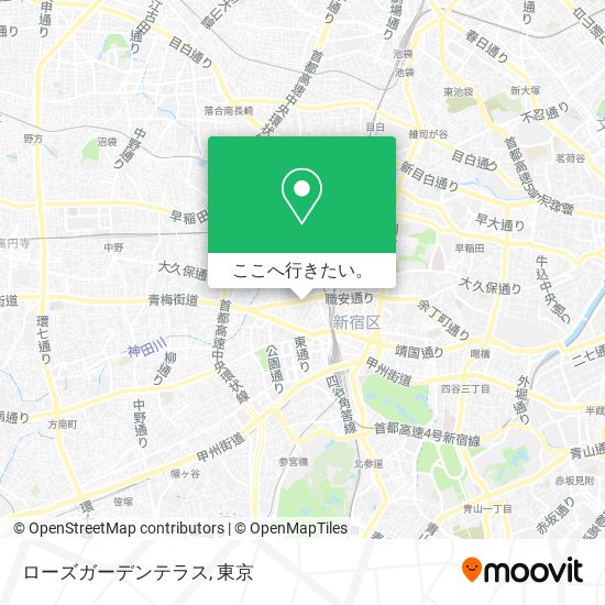 ローズガーデンテラス地図