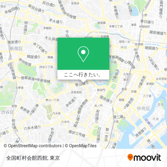 全国町村会館西館地図
