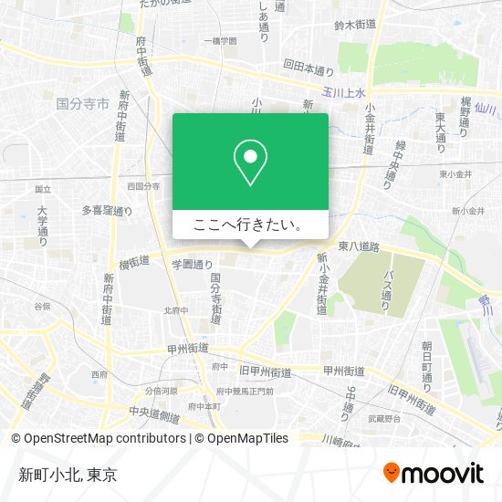 新町小北地図