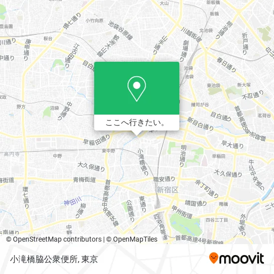 小滝橋脇公衆便所地図