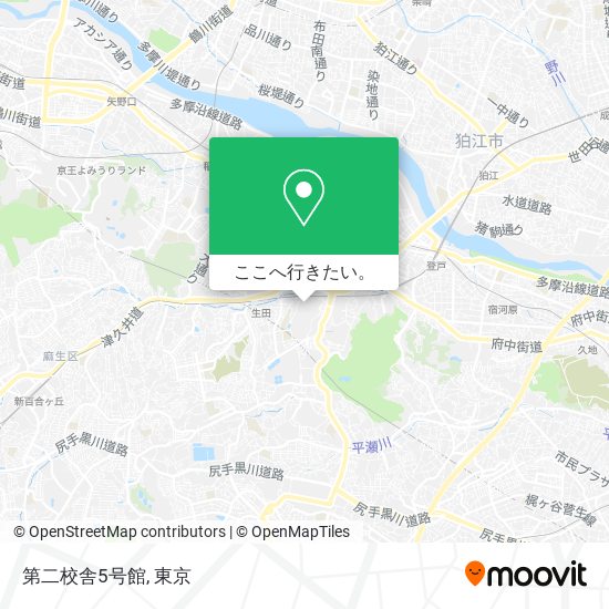 第二校舎5号館地図