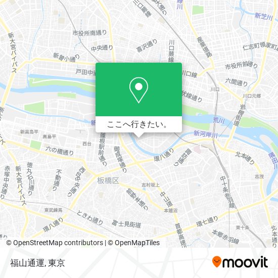 福山通運地図