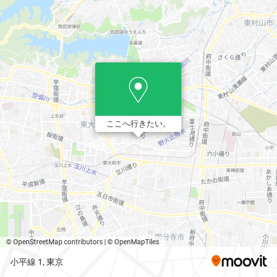 小平線 1地図