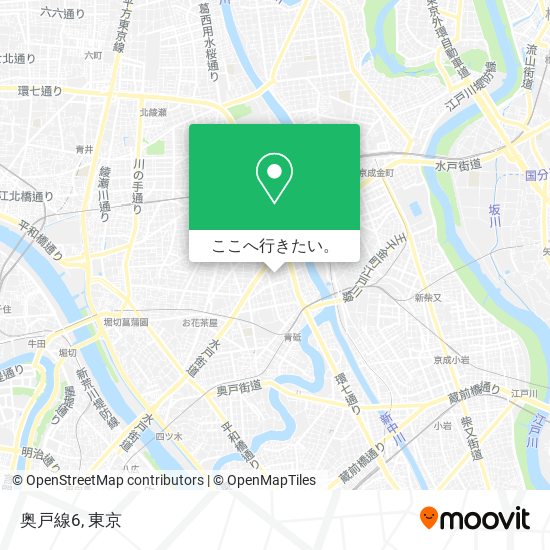 奥戸線6地図