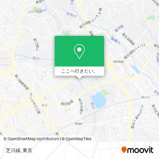 芝川線地図