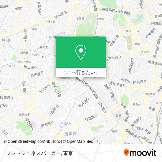 フレッシュネスバーガー地図