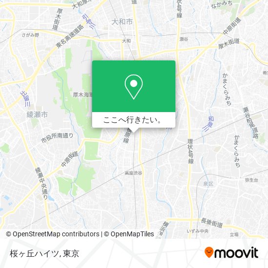 桜ヶ丘ハイツ地図