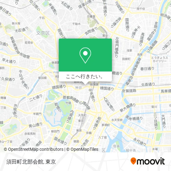 須田町北部会館地図