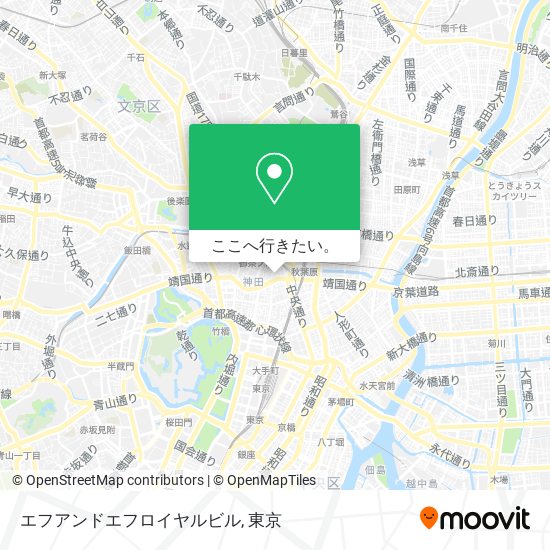 エフアンドエフロイヤルビル地図