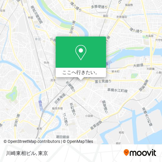 川崎東相ビル地図