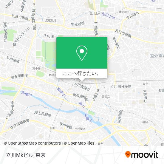 立川Mkビル地図