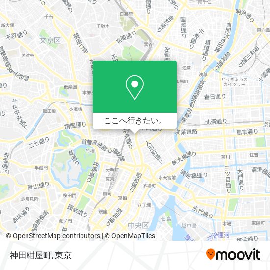 神田紺屋町地図