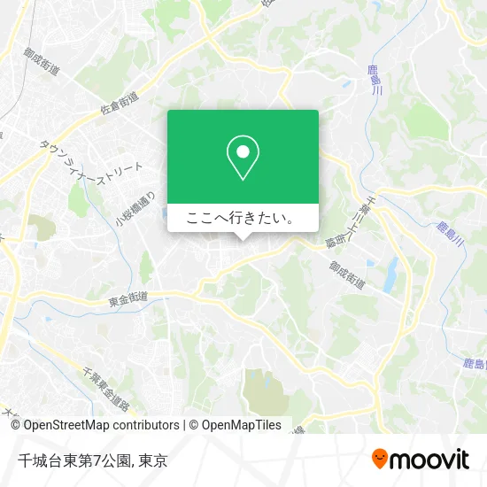 千城台東第7公園地図