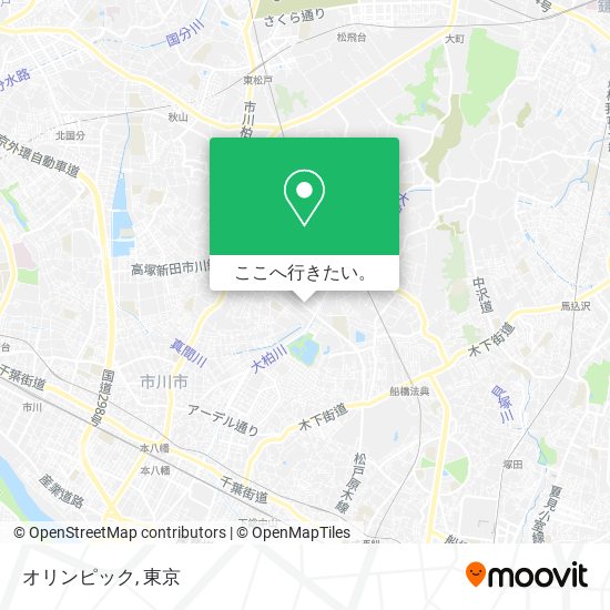 オリンピック地図