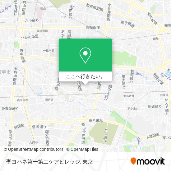 聖ヨハネ第一第二ケアビレッジ地図