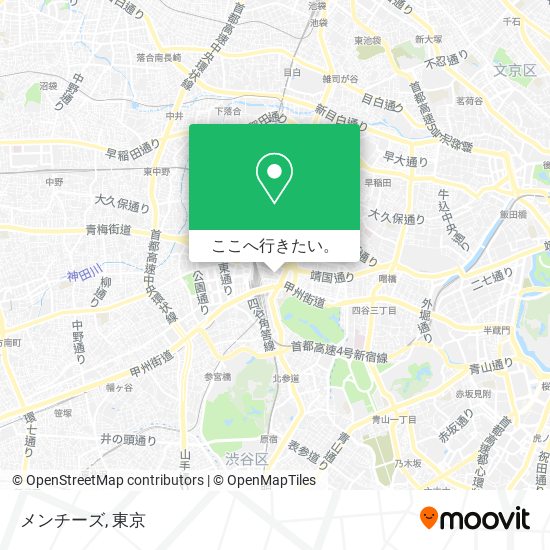 メンチーズ地図