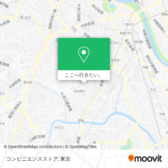 コンビニエンスストア地図