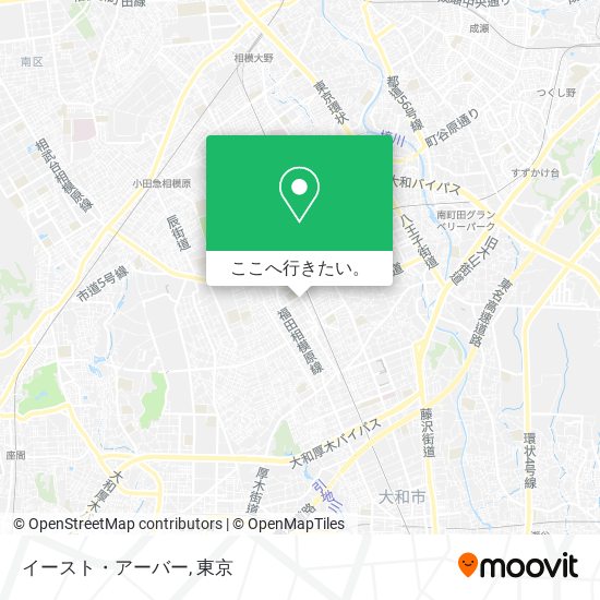 イースト・アーバー地図