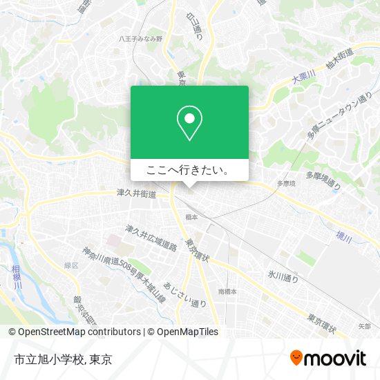 市立旭小学校地図