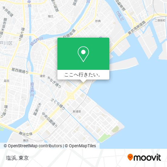 塩浜地図