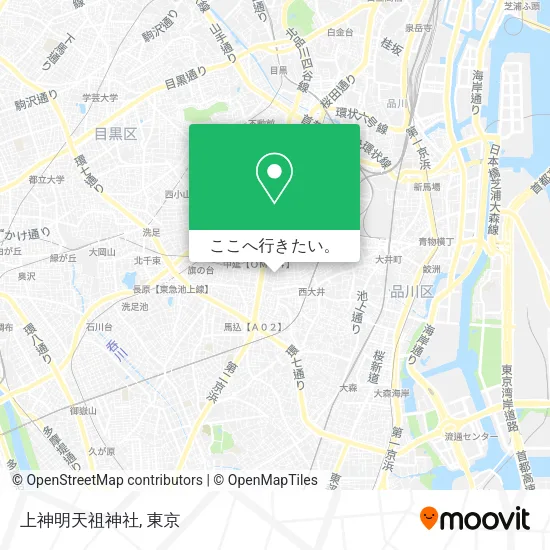 上神明天祖神社地図